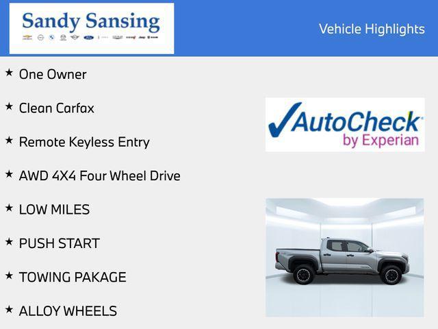 Photo of 2024 Celestial Silver Metallic Toyota Tacoma