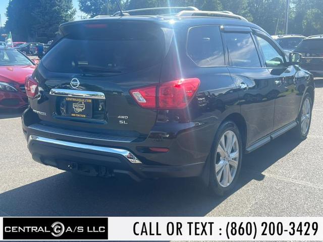 Photo of 2018 Magnetic Black Nissan Pathfinder