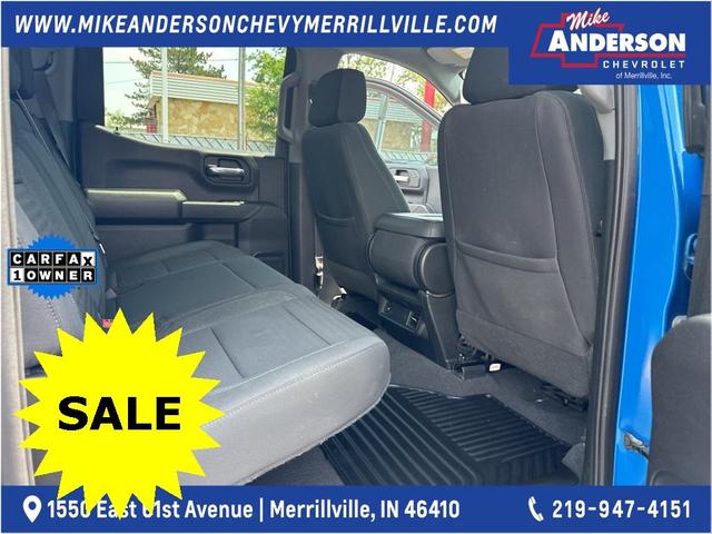 Photo of 2023 Glacier Blue Metallic Chevrolet Silverado 1500