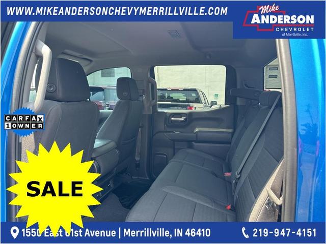 Photo of 2023 Glacier Blue Metallic Chevrolet Silverado 1500