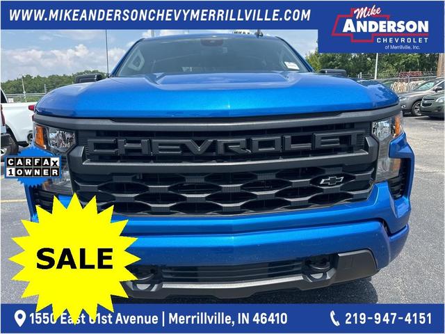 Photo of 2023 Glacier Blue Metallic Chevrolet Silverado 1500
