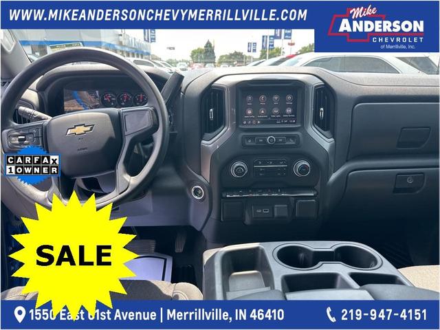 Photo of 2023 Glacier Blue Metallic Chevrolet Silverado 1500