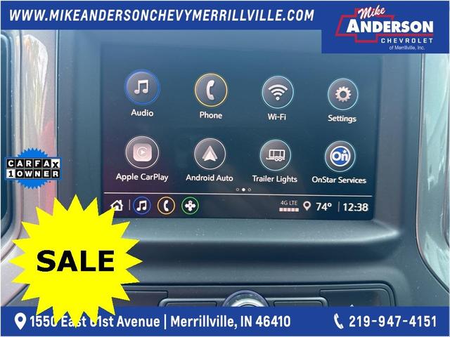 Photo of 2023 Glacier Blue Metallic Chevrolet Silverado 1500