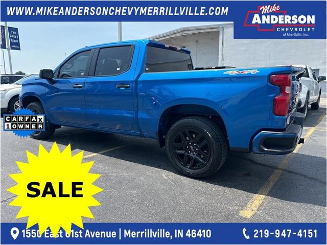 Photo of 2023 Glacier Blue Metallic Chevrolet Silverado 1500