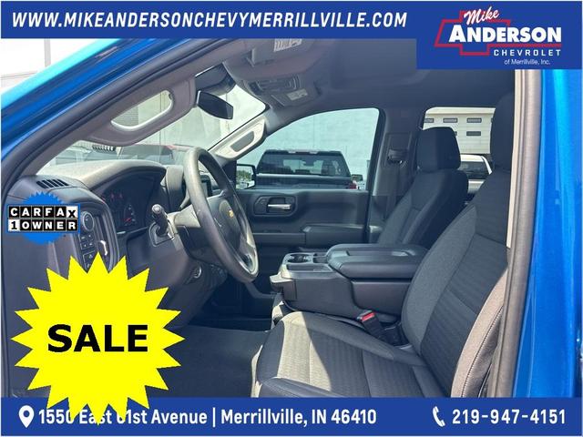 Photo of 2023 Glacier Blue Metallic Chevrolet Silverado 1500