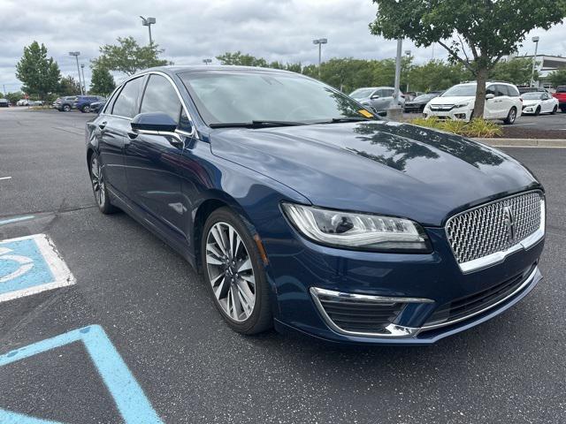 Photo of 2017 Midnight Sapphire Blue Metallic Lincoln MKZ
