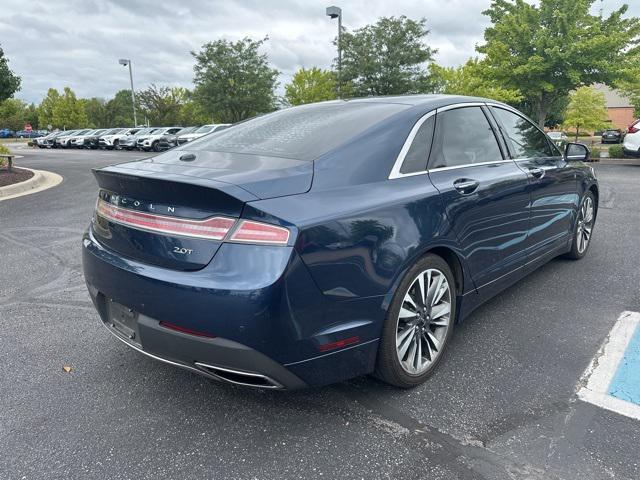 Photo of 2017 Midnight Sapphire Blue Metallic Lincoln MKZ