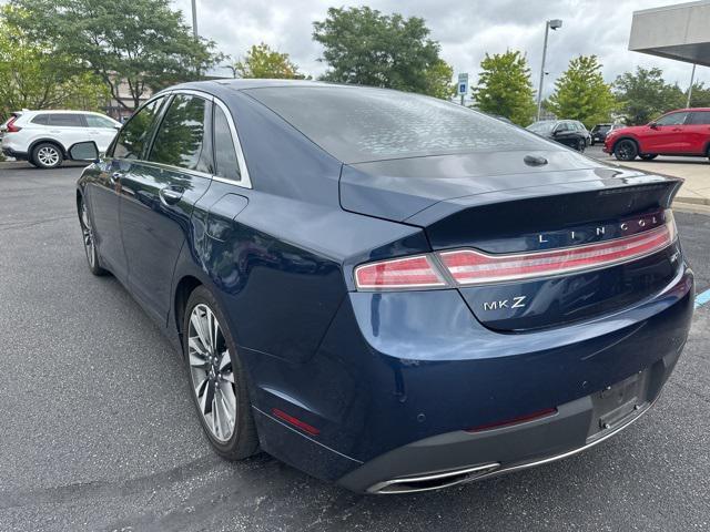 Photo of 2017 Midnight Sapphire Blue Metallic Lincoln MKZ