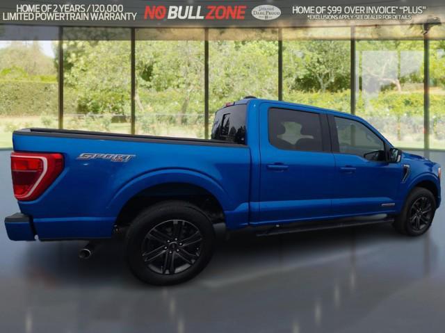 Photo of 2021 BLUE Ford F-150