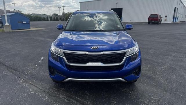 Photo of 2021 Neptune Blue Kia Seltos