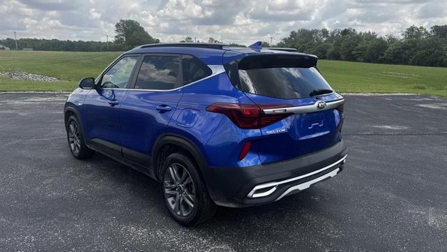 Photo of 2021 Neptune Blue Kia Seltos