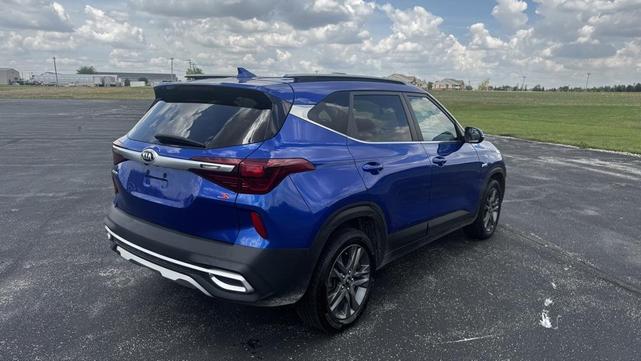 Photo of 2021 Neptune Blue Kia Seltos