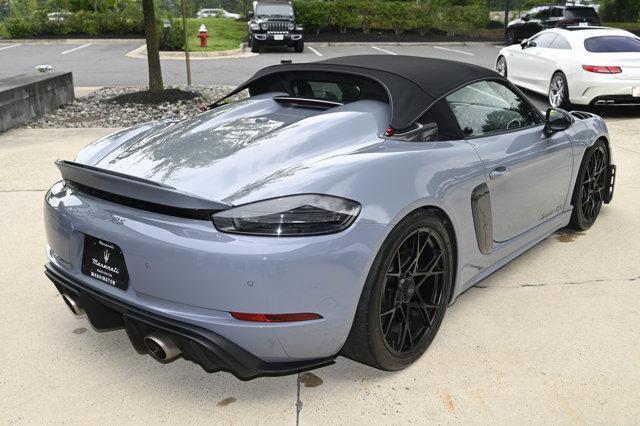 Photo of 2024 Arctic Grey Porsche 718 Spyder