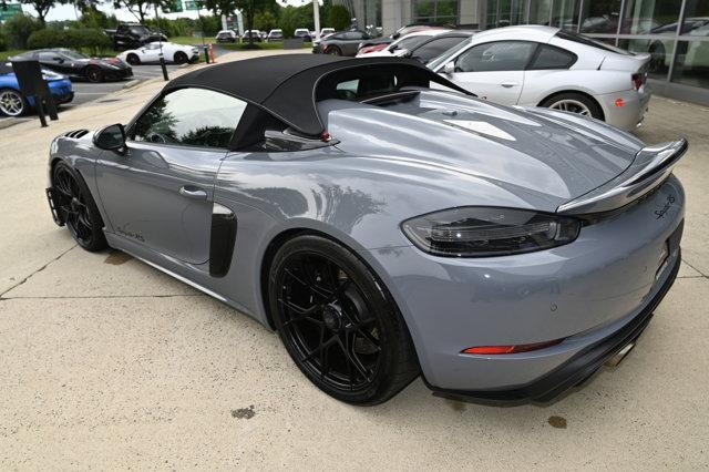 Photo of 2024 Arctic Grey Porsche 718 Spyder