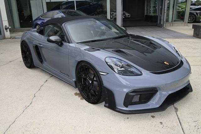 Photo of 2024 Arctic Grey Porsche 718 Spyder