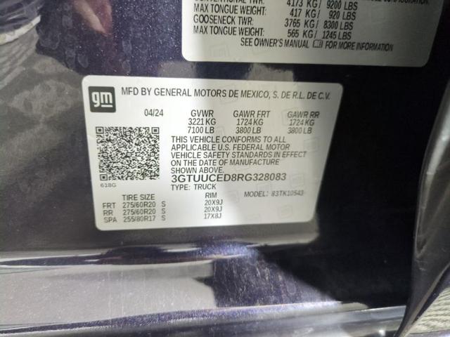 Photo of 2024 Titanium Rush Metallic GMC Sierra 1500