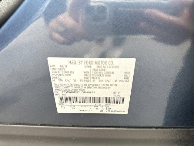 Photo of 2018 Blue Metallic Ford Explorer