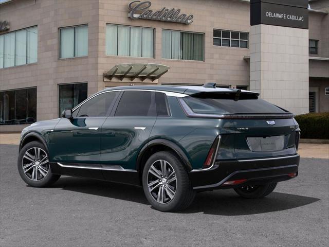 Photo of 2025 Emerald Lake Metallic Cadillac LYRIQ