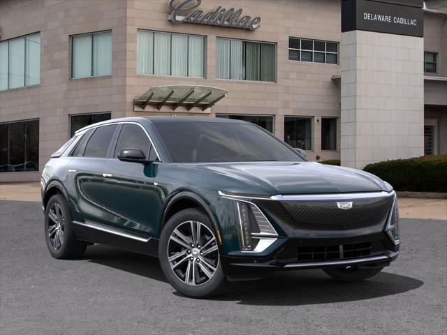 Photo of 2025 Emerald Lake Metallic Cadillac LYRIQ