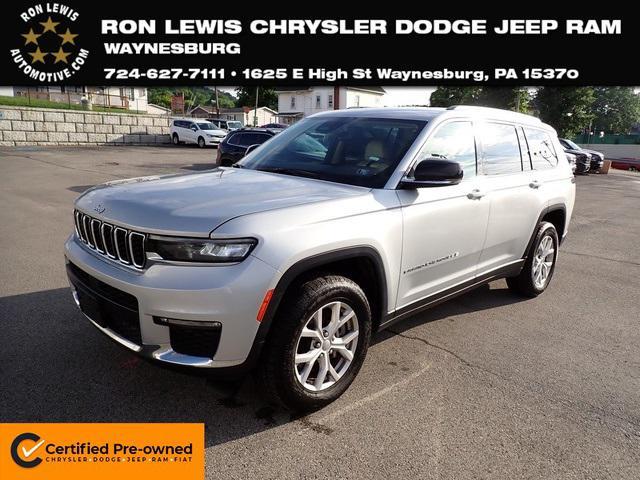 Photo of 2021 Silver Jeep Grand Cherokee L