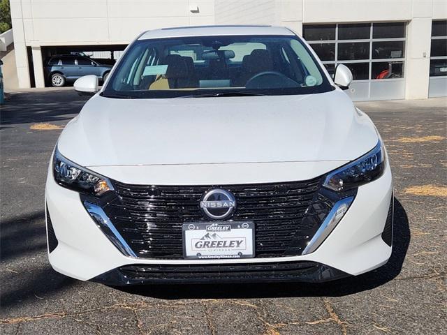 Photo of 2025 Aspen White Tricoat Nissan Sentra