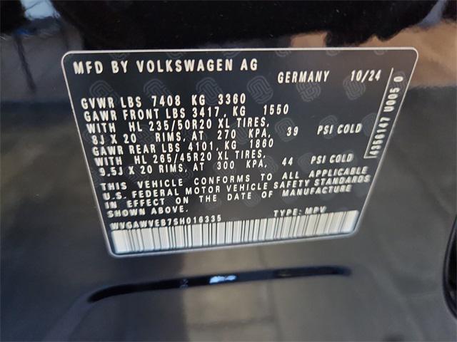 Photo of 2025 Deep Black Pearl Volkswagen ID. Buzz