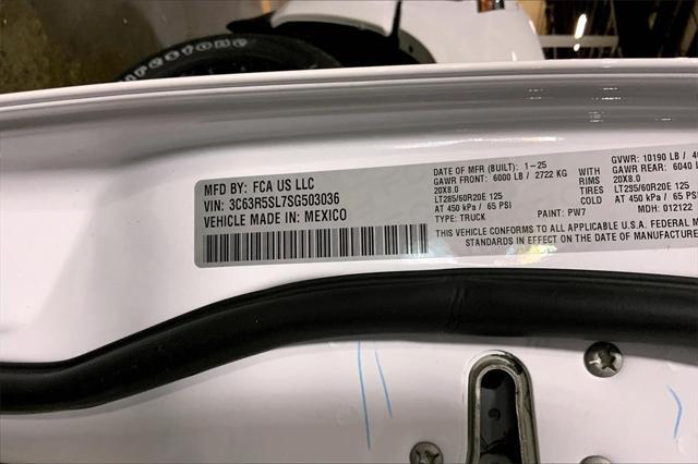 Photo of 2025 Bright White Clear-Coat Exterior Paint RAM 2500