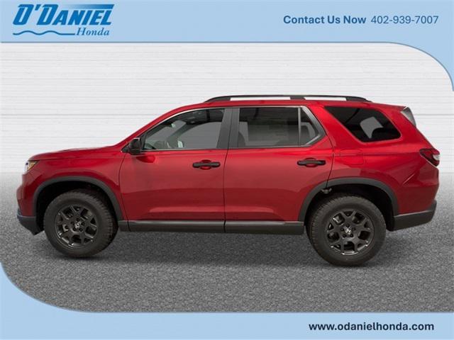 Photo of 2025 Radiant Red Metallic II Honda Pilot