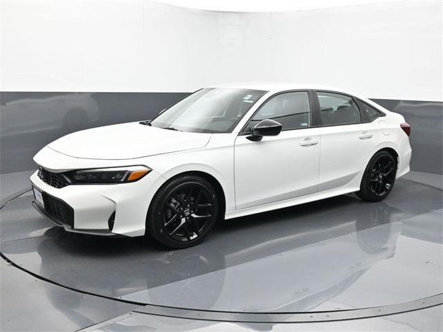 Photo of 2025 Platinum White Pearl Honda Civic