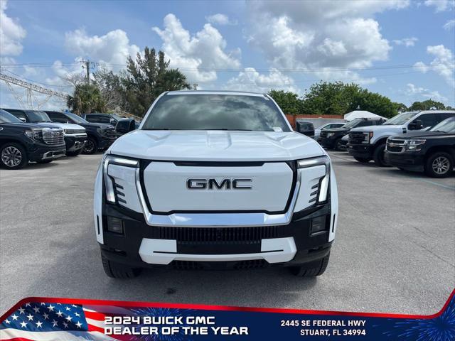 Photo of 2025 Summit White GMC Sierra EV