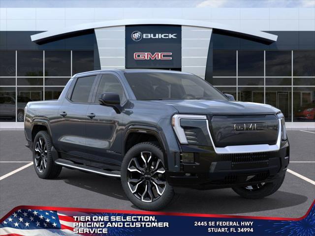 Photo of 2025 Deep Ocean Metallic GMC Sierra EV