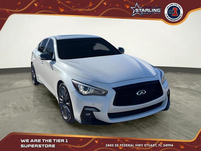 Photo of 2024 Majestic White INFINITI Q50