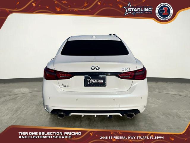 Photo of 2024 Majestic White INFINITI Q50