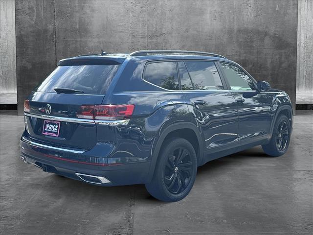 Photo of 2023 Tourmaline Blue Metallic Volkswagen Atlas