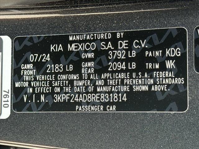 Photo of 2024 Gravity Gray Kia Forte