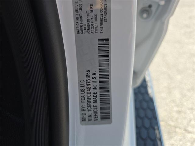 Photo of 2025 Bright White Clearcoat RAM 1500
