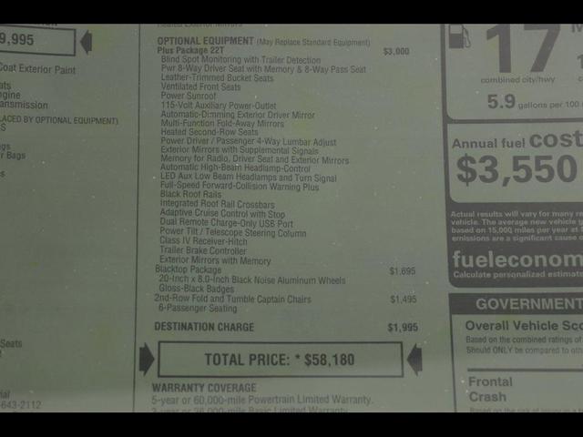 Photo of 2025 White Knuckle Clearcoat Dodge Durango