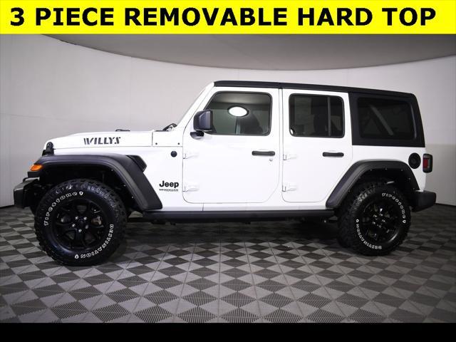 Photo of 2021 Bright White Clearcoat Jeep Wrangler