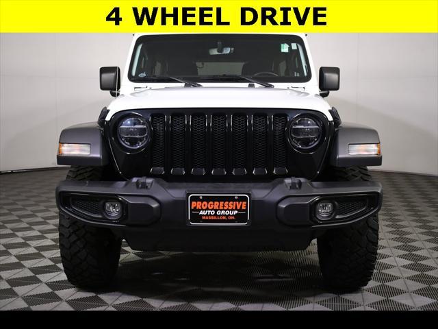 Photo of 2021 Bright White Clearcoat Jeep Wrangler