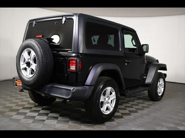 Photo of 2021 Black Clearcoat Jeep Wrangler