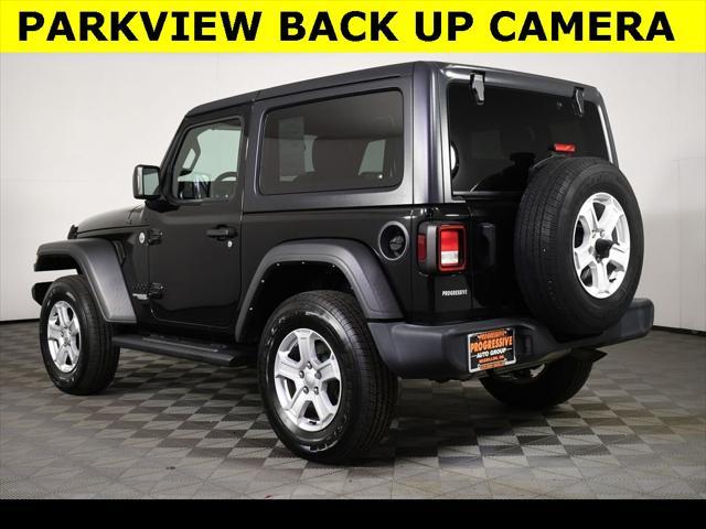 Photo of 2021 Black Clearcoat Jeep Wrangler