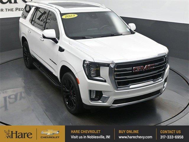 Photo of 2023 White Frost Tri-Coat GMC Yukon