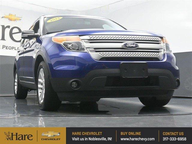 Photo of 2014 Blue Metallic Ford Explorer