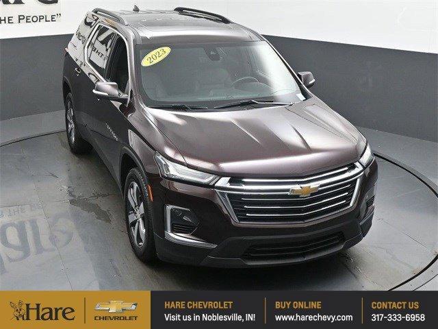 Photo of 2023 Black Cherry Metallic Chevrolet Traverse