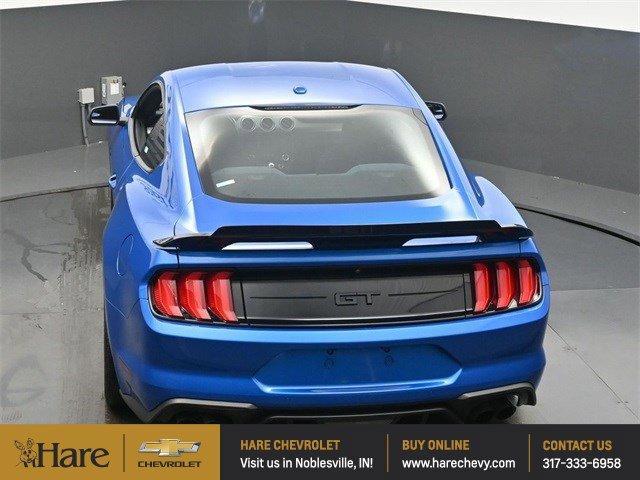 Photo of 2019 Blue Ford Mustang