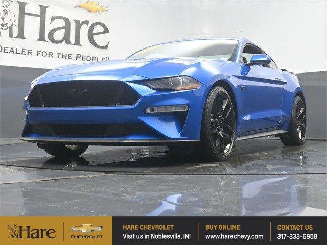 Photo of 2019 Blue Ford Mustang