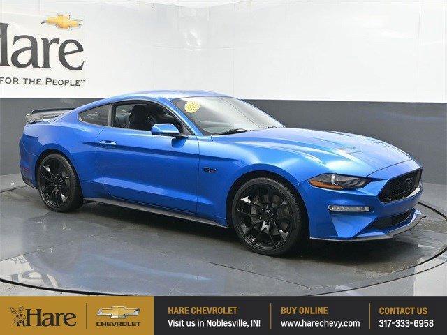 Photo of 2019 Blue Ford Mustang