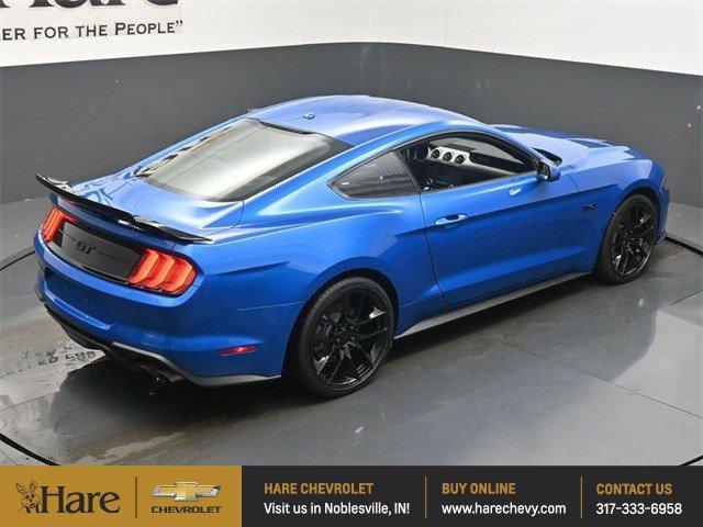 Photo of 2019 Blue Ford Mustang