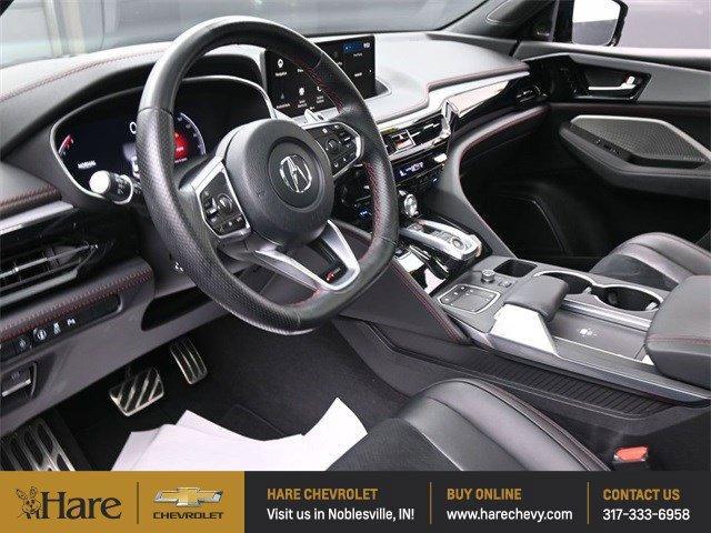 Photo of 2023 Liquid Carbon Metallic Acura MDX