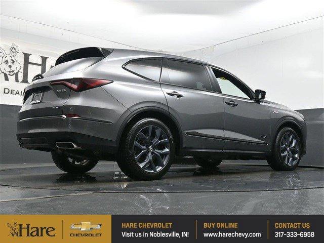 Photo of 2023 Liquid Carbon Metallic Acura MDX